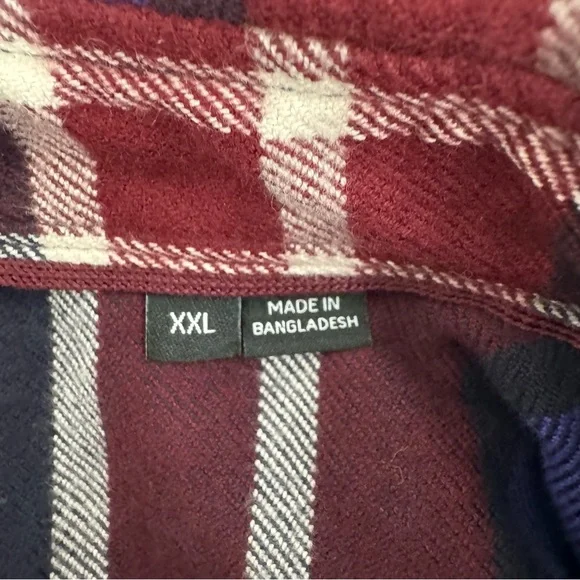 NWT Boss Liam Kent Men's XXL Regular Fit Plaid Shirt New